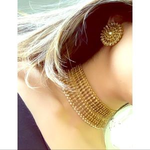 Necklace with earrings